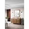 James Martin Vanities Brittany 60in Single Vanity, Saddle Brown w/ 3 CM Eternal Jasmine Pearl Quartz Top 650-V60S-SBR-3EJP - alternate 3